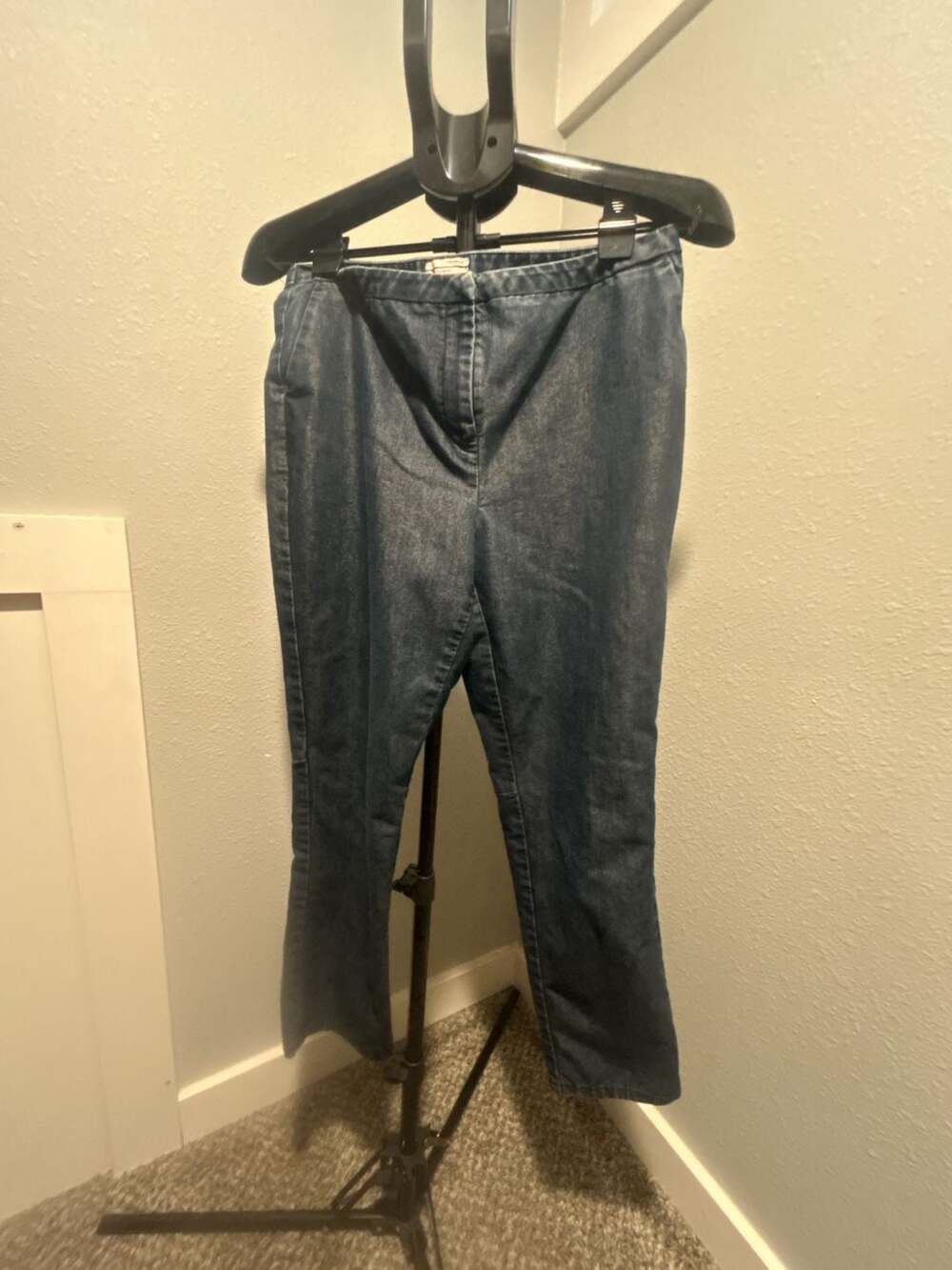 Halogen Taylor Fit Pants Size 10 Dark Wash Denim